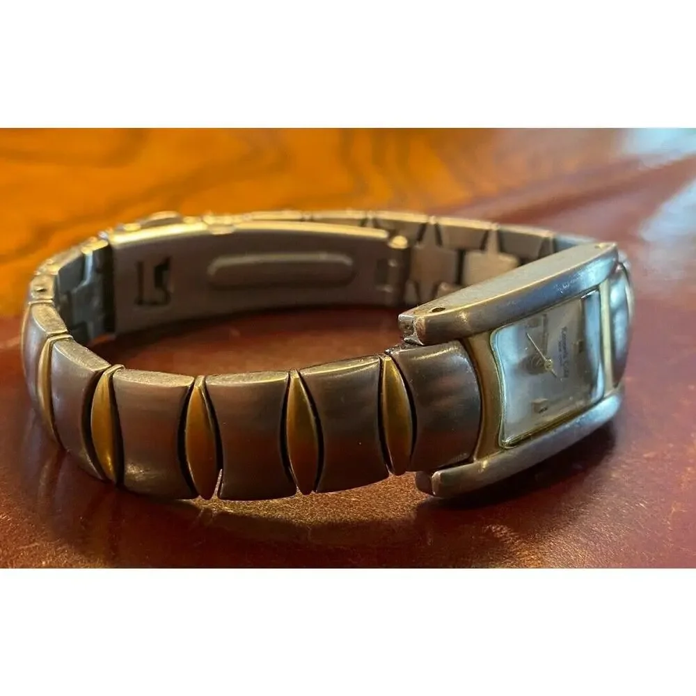 Women's Two Tone Kenneth Cole NY Dress Watch, KC4302, Sleek Design